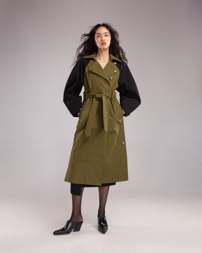 Double Faced Trench Coat