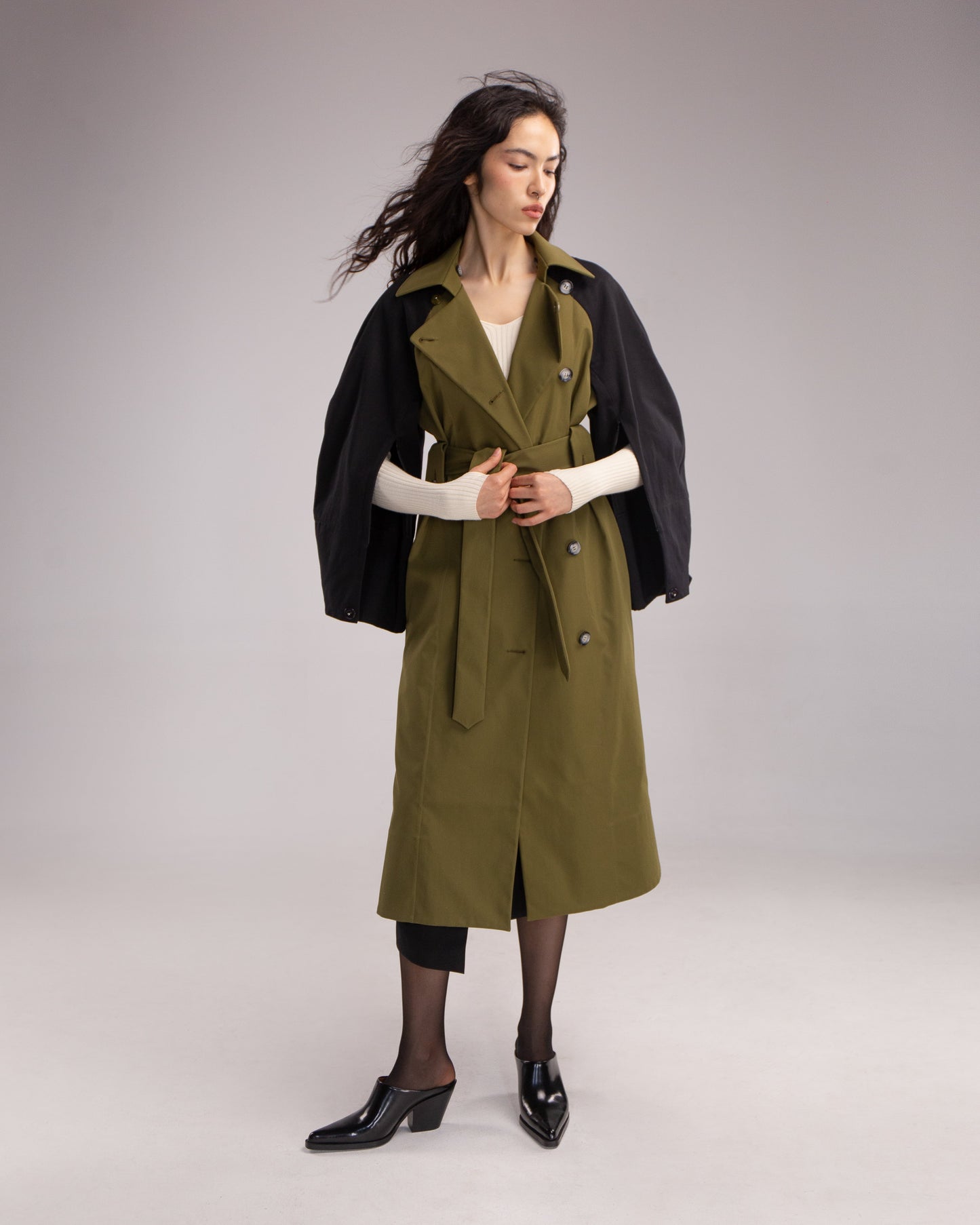 Double Faced Trench Coat