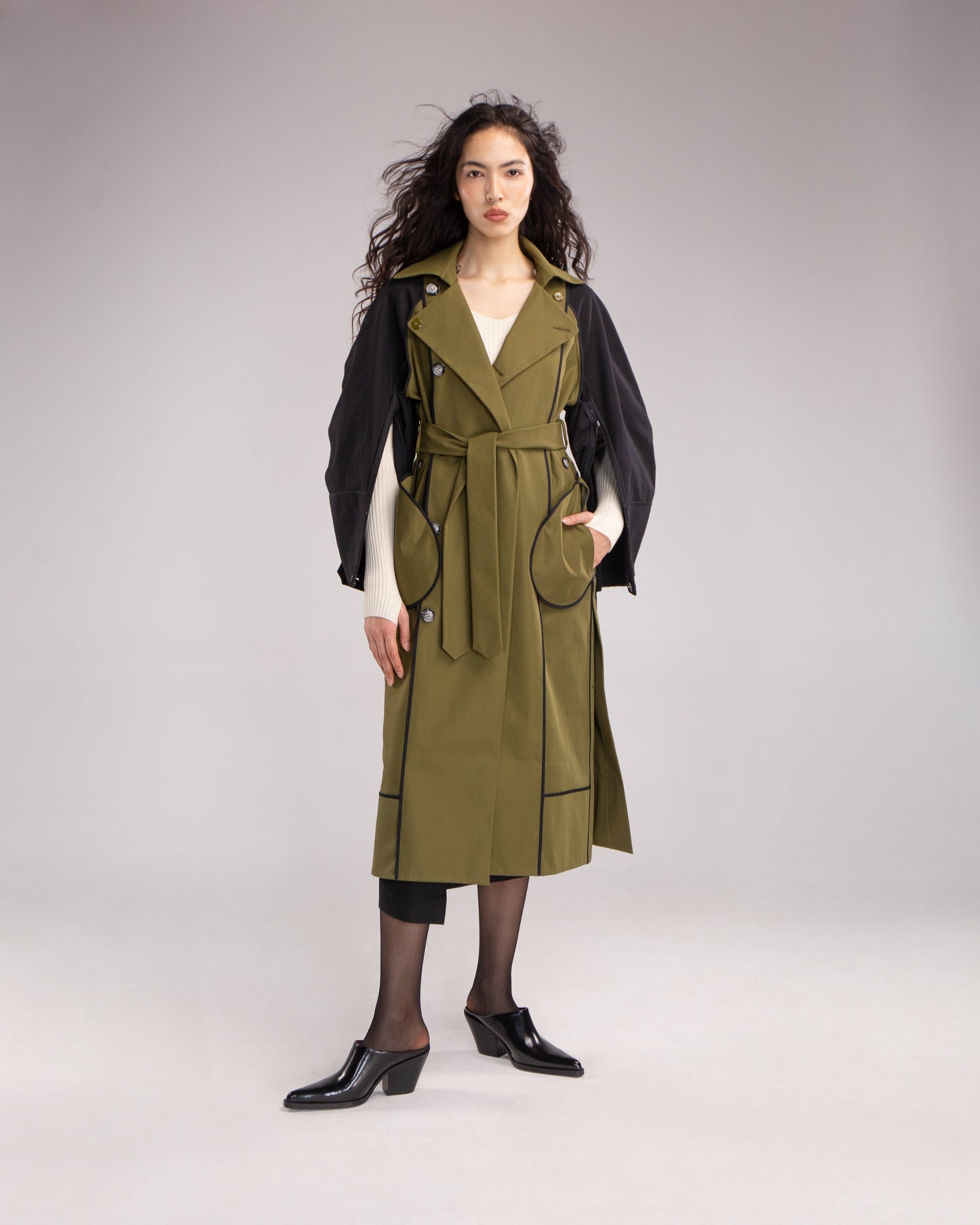 Double Faced Trench Coat