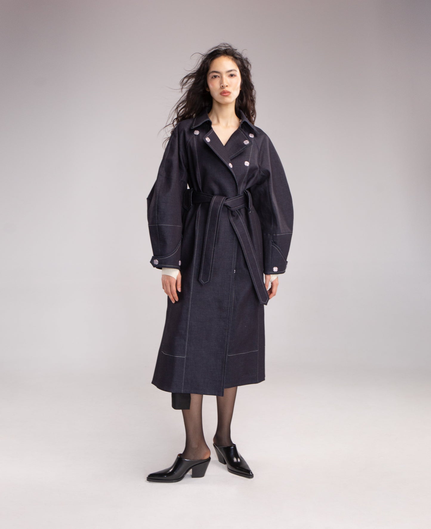 Double Faced Trench Coat