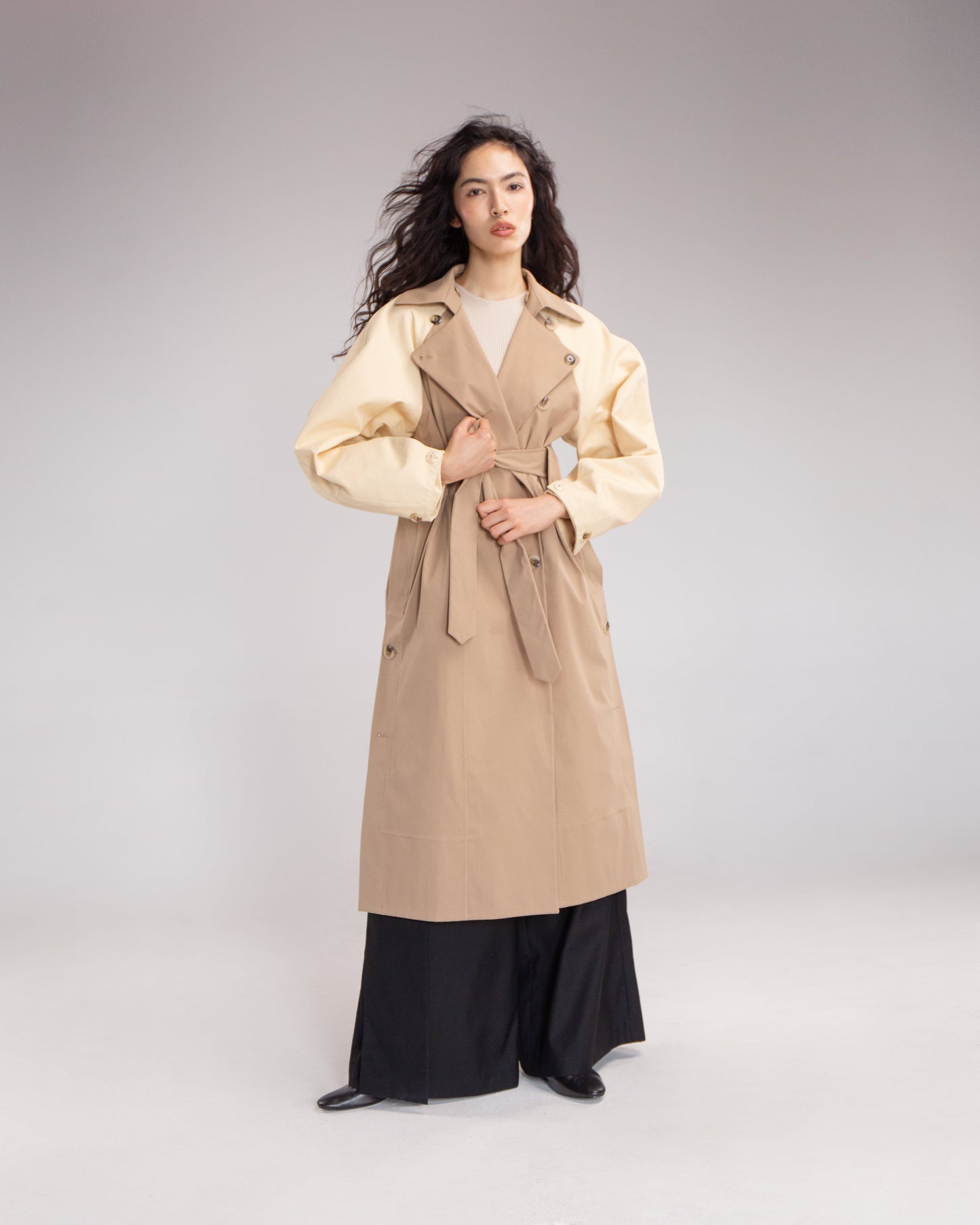 Double Faced Trench Coat